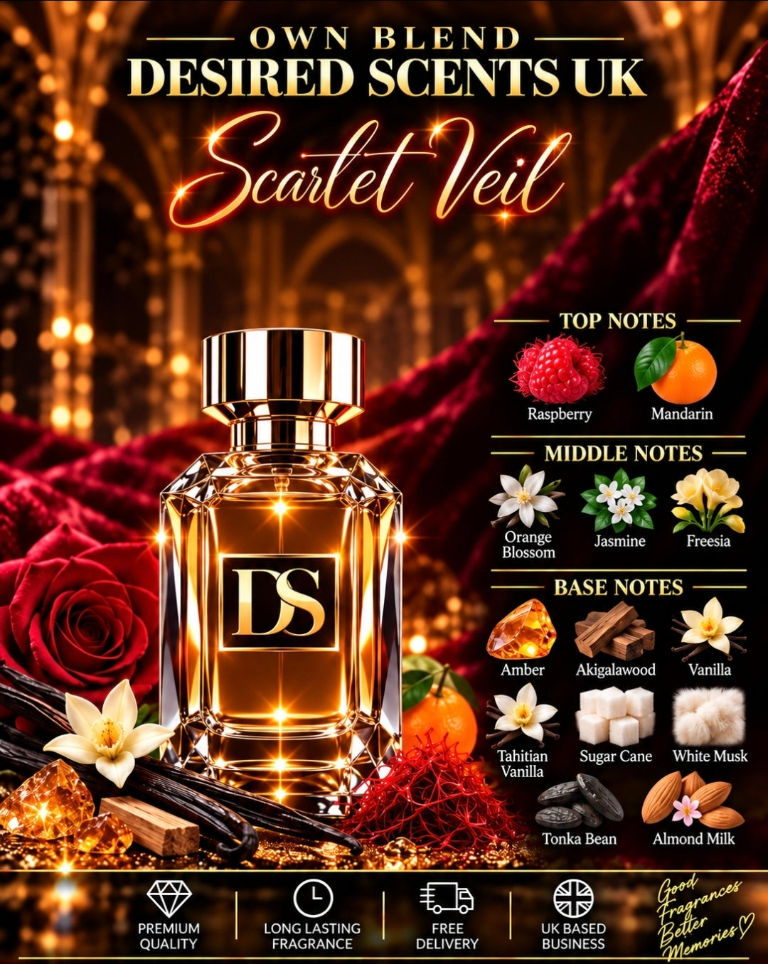 DSUK- Scarlet Veil Blend